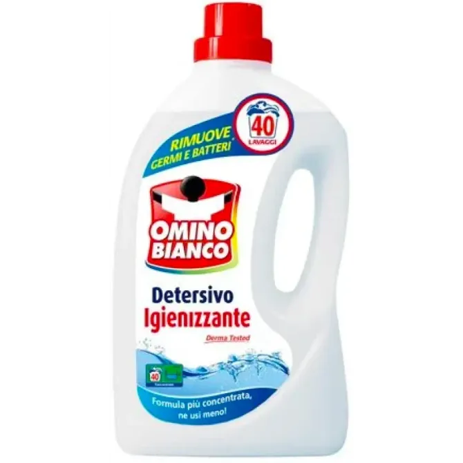 Гель для стирки Omino Bianco Антибактериальный, 40 стирок, 2 л Львов - изображение 1