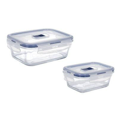 Пищевой контейнер Luminarc Pure Box Active набір 2 шт 380мл 820мл (P7644) Винница - изображение 1