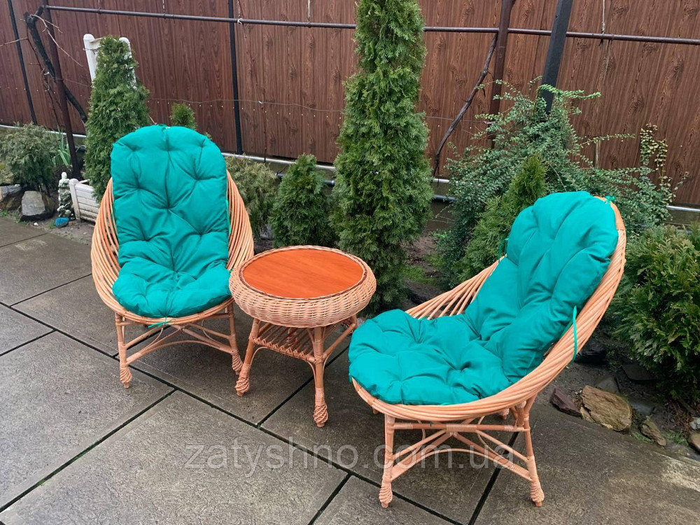 Мебель плетеная, набор из лозы Киев - изображение 3