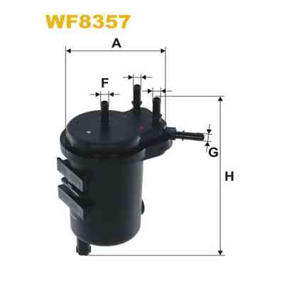 Фільтр паливний Wixfiltron WF8357 Вінниця