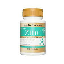 Цинк Earth's Creation Zinc Gluconate 50 mg 100 tabs Луцк - изображение 1