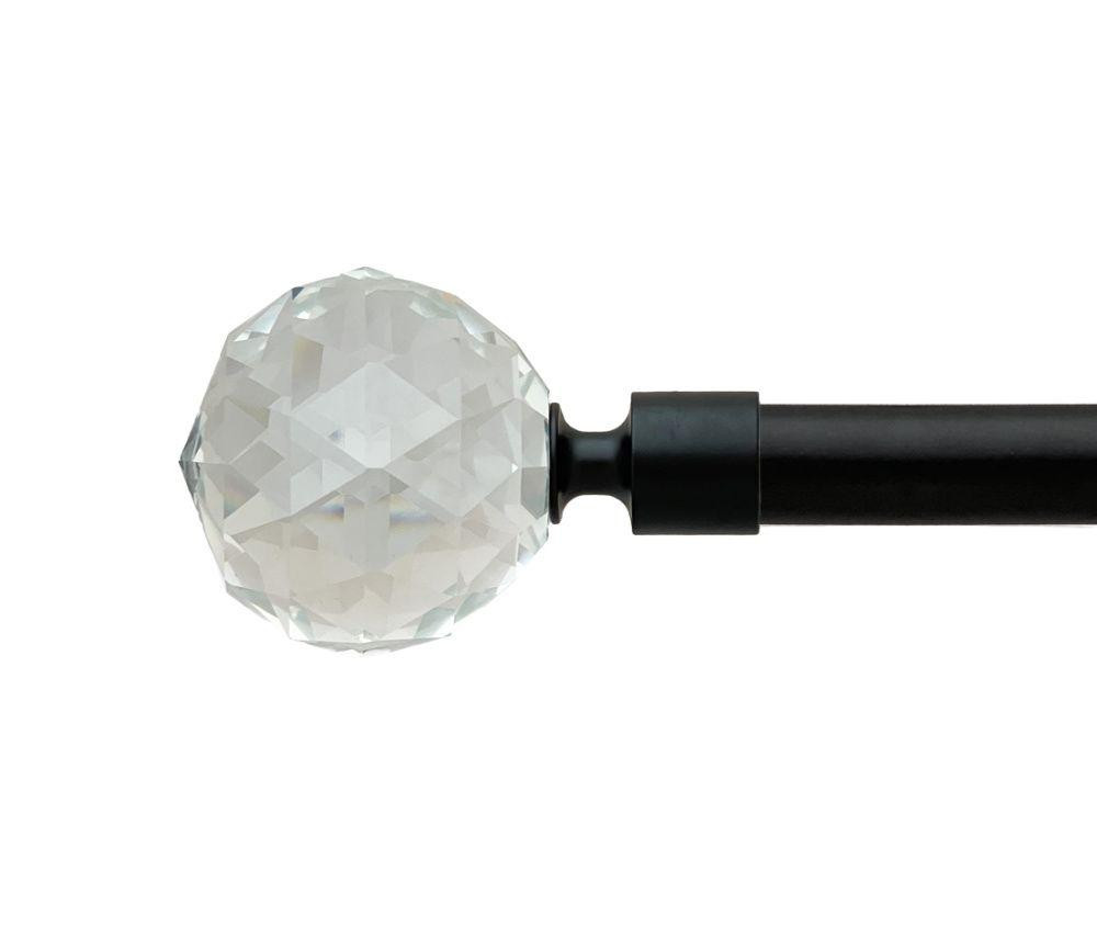 Закінчення для карнизу Orvit ЛЮМІЕРА 19 мм ЧОРНИЙ ОКСАМИТ Львов - изображение 1