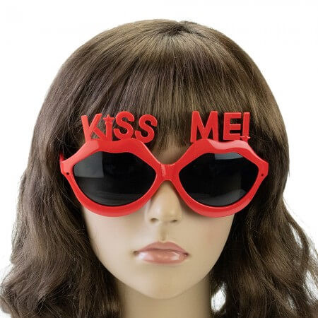 Окуляри ЧЕРВОНІ Губи KISS ME Київ - фото 1