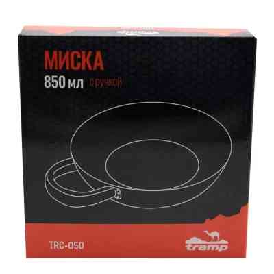 Миска туристична Tramp з нержавіючої сталі з ручкою (UTRC-050) Вінниця