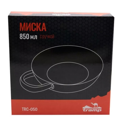 Миска туристична Tramp з нержавіючої сталі з ручкою (UTRC-050) Вінниця - фото 5