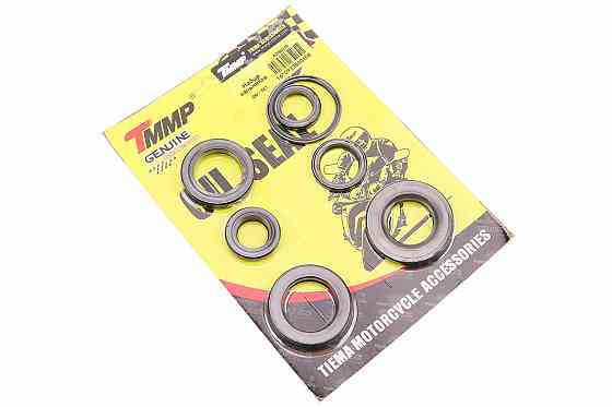 Сальники к-кт 7шт (17x25x5; 17x27x6; 21x28x4; 24x43x6; 25x37x7; 27x40x6; 34x39x3) двигуна, Suzuki AD50 Київ