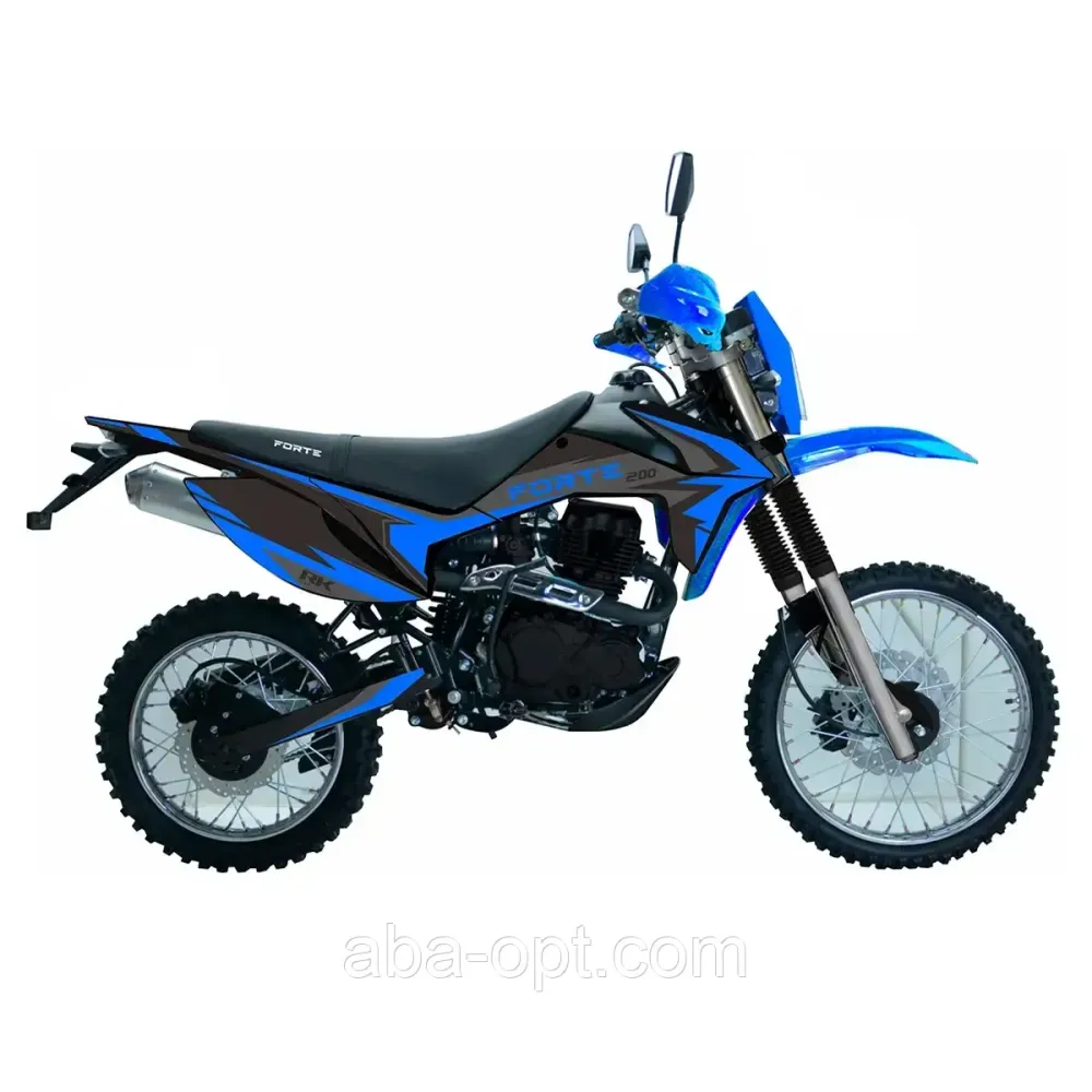 Мотоцикл Forte FT200GY-C2 Об'єм 249 см3 шини 19''/16'' 14 к.с купити в інтернет-магазині дешево Одеса - фото 1