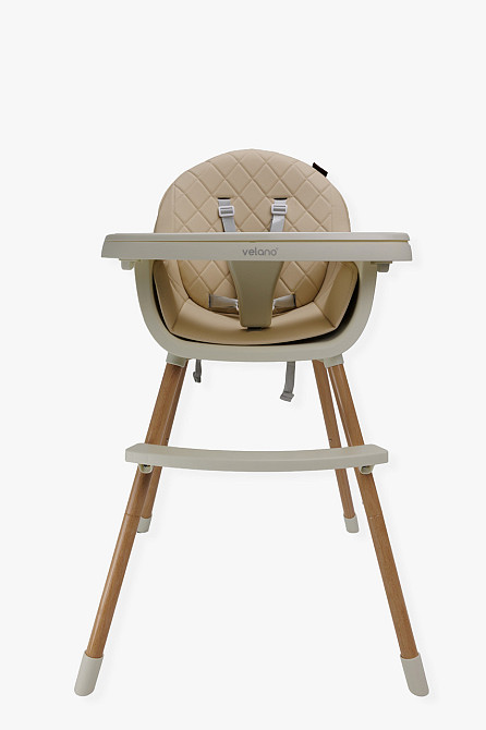Стул для кормления ребенка 2 в 1 VELANO Evo, beige Киев - изображение 7