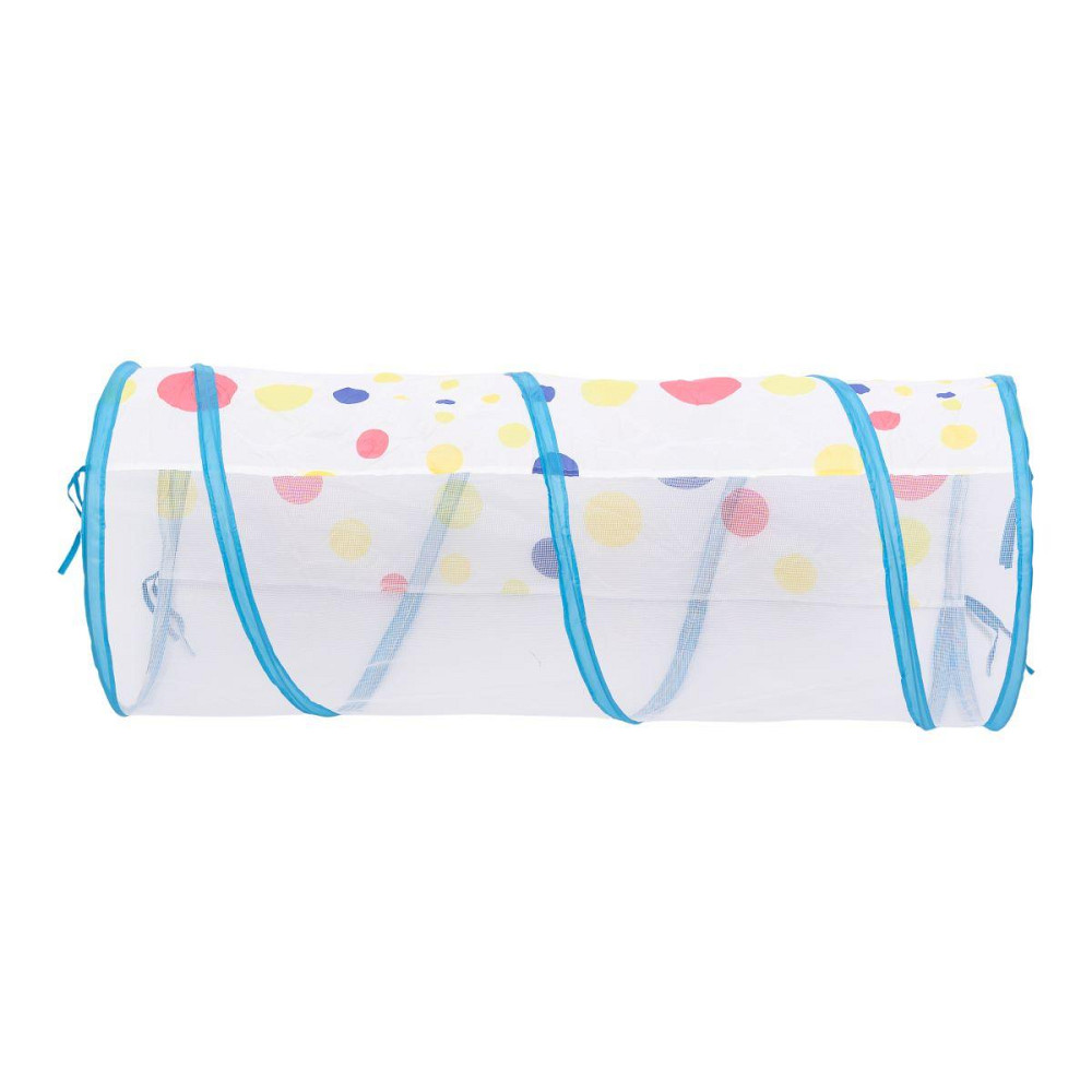 Палатка детская 3 в 1 70×70×90 см игровая палатка з тоннелем и бассейном Голубая HP-S-4NDBL Киев - изображение 8