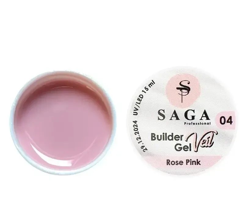 Гель для наращивания Saga Veil Gel 04 Киев - изображение 2