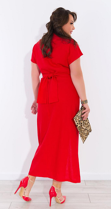 Модное льняное платье (48) Киев - изображение 3