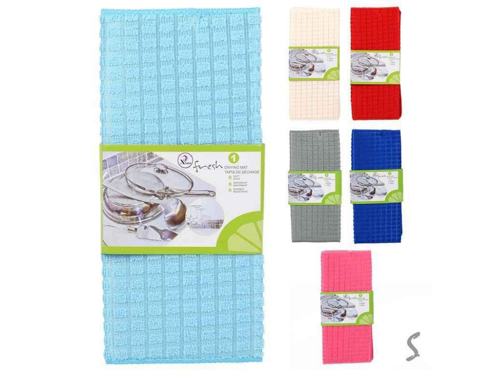 Килимок для мокрого посуду 30*40 Однотон R17199 ТМ STENSON Київ - фото 1