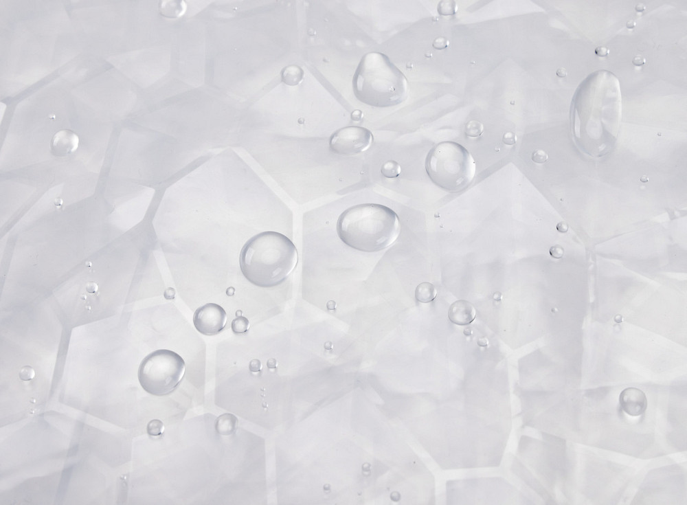 Шторка для ванної кімнати Bathlux 180 x 180 см з водовідштовхувальним покриттям, з геометричним візерунком Кам'янець-Подільський - фото 8