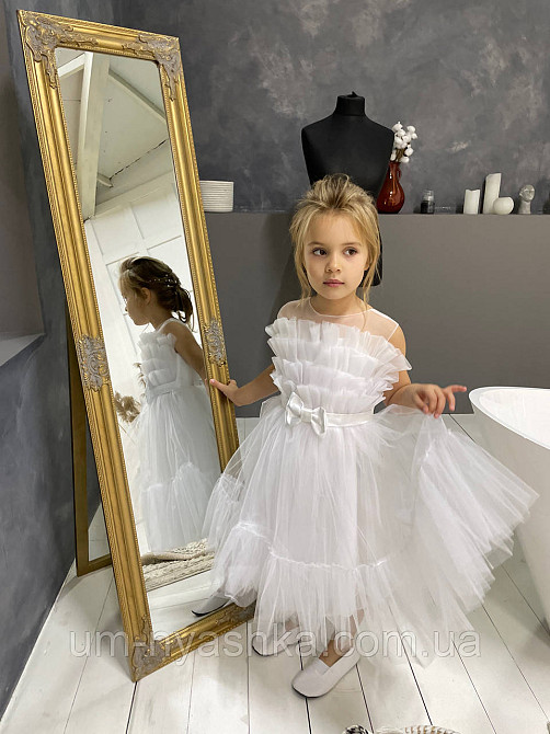 Платье Снежинка нарядное белое платье Кривой Рог - изображение 7