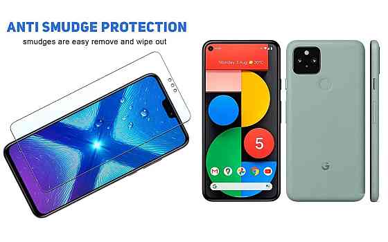 Защитное стекло NeoGlass для Google Pixel 5, Pixel 5a, Pixel 5a XL – ультрапрозрачное и устойчивое Киев