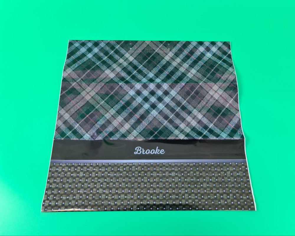 Полиэтиленовый пакет (40х40) с пластиковой ручкой