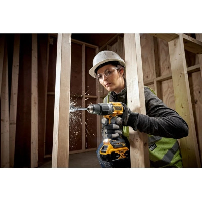 Шуруповерт DeWALT 18V XR Li-Ion 5Ah, 90 Нм, 0-650/0-2000 об/мин., кейс TSTAK (DCD805P2T) Винница - изображение 6