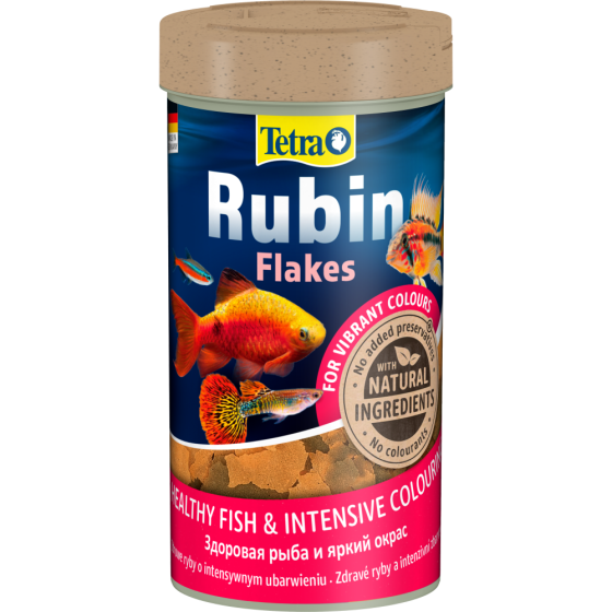 Корм Tetra Rubin Flakes для аквариумных рыбок для окрашивания хлопья 52 г/250 мл Киев
