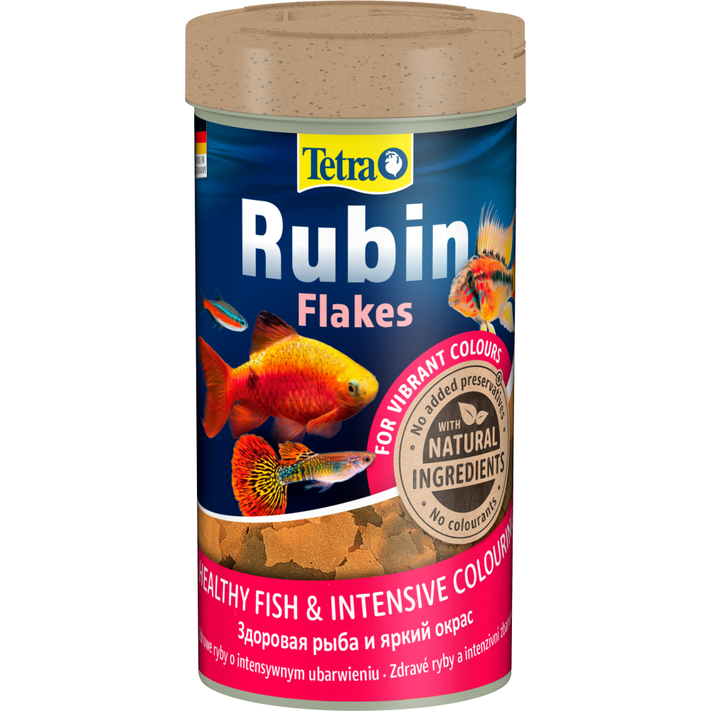Корм Tetra Rubin Flakes для аквариумных рыбок для окрашивания хлопья 52 г/250 мл Киев - изображение 5