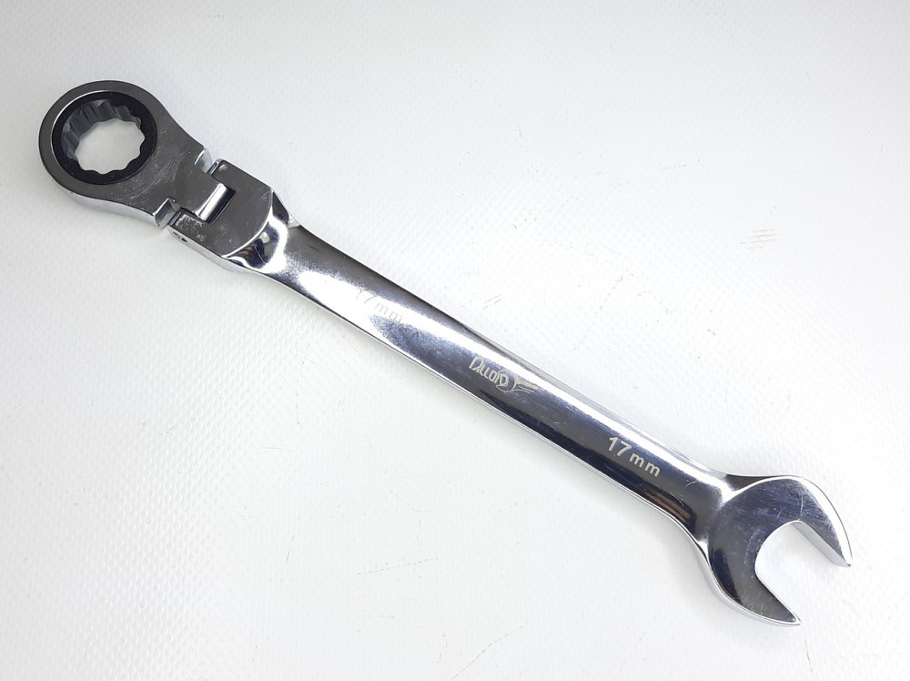 Ключ ріжково-тріскачний 17 мм. з карданом КТ-2081-17К Alloid Вінниця - фото 2