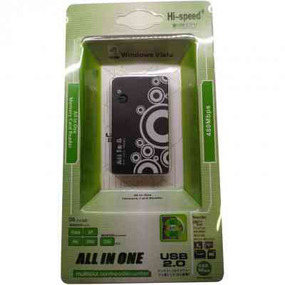 Считыватель флеш-карт Atcom TD2027 USB 2.0 ALL IN 1 - (Memory Stick (MS) , Secure Digit (10727) Винница