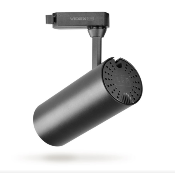 LED Світильник трековий 20W 4100К чорний VL-TR04-204B Videx Житомир