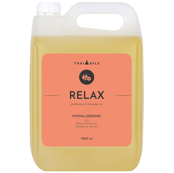 Професійна масажна олія "Relax" 5 літрів (Розслаблююча) для масажу Київ - фото 1