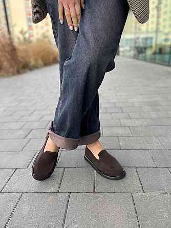 Zemira Балетки жіночі M.KRAFT T-79 коричневі (весна-осінь, замша натуральна) (5789) Коломия