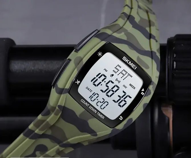 Спортивные наручные часы Skmei 1610 Камуфляж Винница - изображение 6