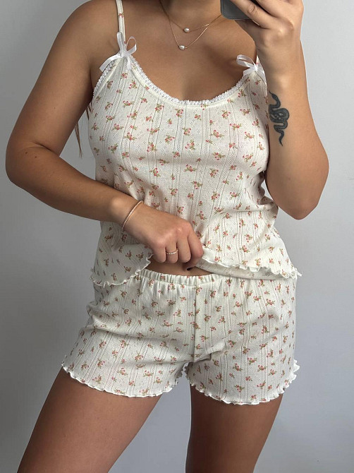 Женский комплект для дома и сна Цветы XL-2XL Харьков - изображение 4