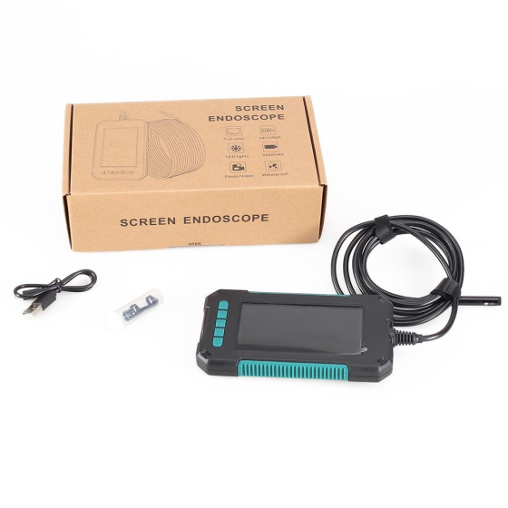 Профессиональный эндоскоп P40 с ЖК-экраном 4.3