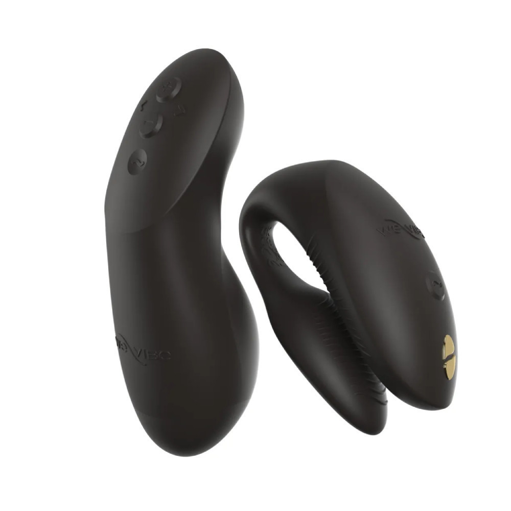 Вибратор для пар We-Vibe Chorus Pro Satin Blackс пультом и приложением, черный Sex Aura Киев - изображение 4