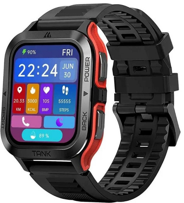 Розумний Годинник Kospet Tank M2 Red Киев - изображение 1