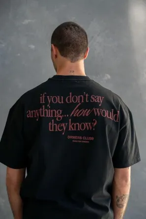 Футболка мужская с принтом  48 Черная 2664093607 Днепр