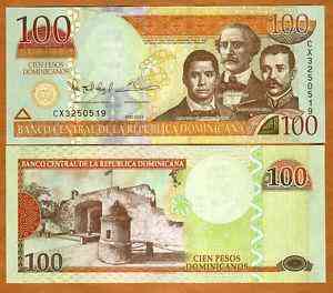 Dominican Republic Домініканська Республіка Домінікана - 100 Pesos Oro 2013 UNC Полтава