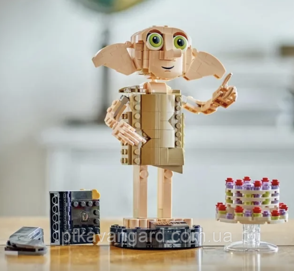 Конструктор блочный Добби Гарри Поттер эльф-домовой 443 детали 6126 Хмельницкий - изображение 8