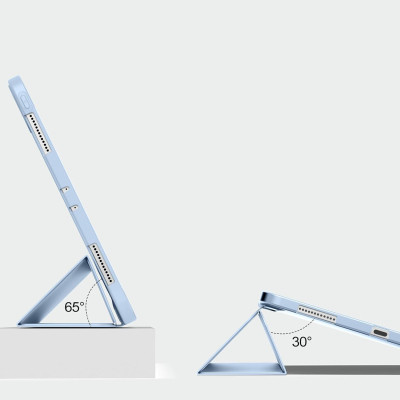 Чехол для планшета Armorstandart Tri Fold Soft TPU Silicone Apple iPad Pro 11" M4 2024 Light Blue (711748) Винница - изображение 5