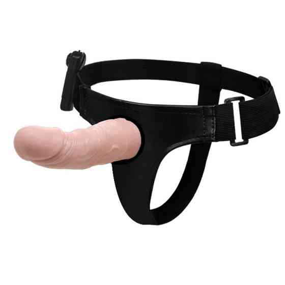 Страпон - Ultra Passionate Harness Vibrating, 15 см Sex Aura Київ