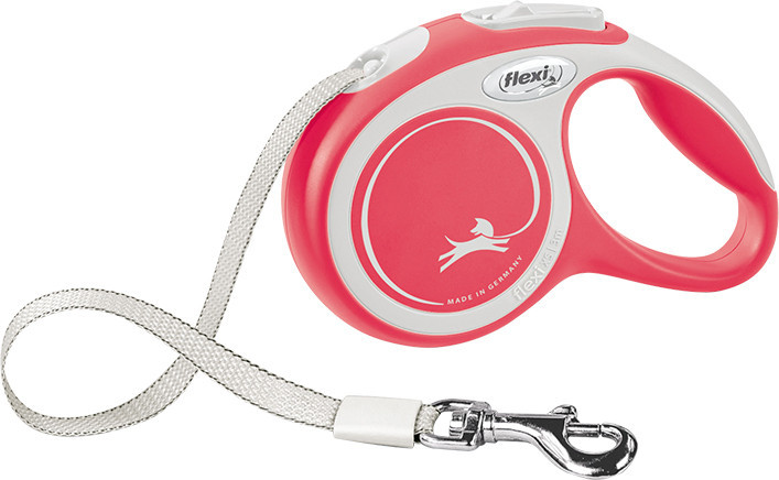 Повідець-рулетка Flexi  New Comfort L стрічка 8м/50кг (Червоний) Вінниця - фото 1