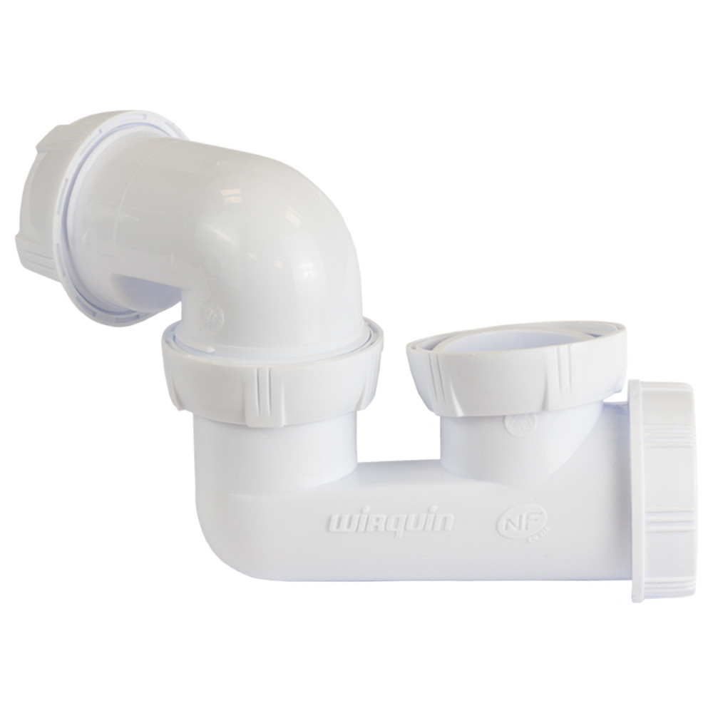 Сифон для ванны автомат 700мм с адаптером Ø40/50мм WIRQUIN (9543400) Киев - изображение 5