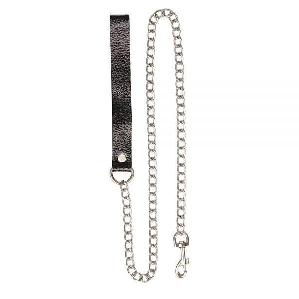 Повідець Leather Leash, Black Sex Aura Київ - фото 1