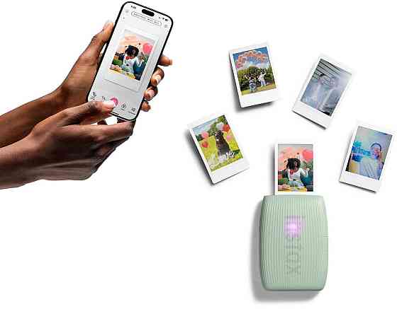 Принтер миттєвого друку Fujifilm Instax Mini Link3 S Green EX D (16832156) ( 14702 ) Харків