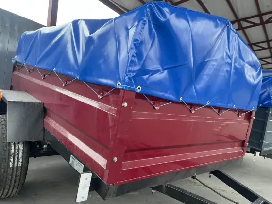 Новий автопричіп "Dnipro-170x130x40" в заводі Новомосковськ