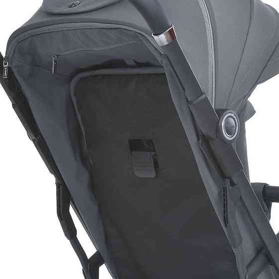 Коляска дитяча El Camino BEYA Midnight Gray прогулянкова з чохлом для ніжок у комплекті Сіра (ME 1127-B) Чернігів