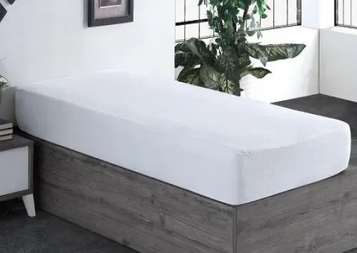 Наматрасник непромокаемый Аквастоп с тканевым бортом и резинкой (100*200) Коломия