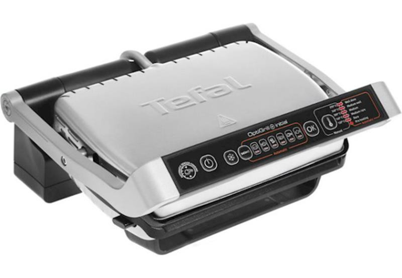 Гриль Tefal GC706 нержавіюча сталь із чорним Харьков - изображение 7