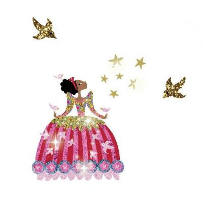 Набір для творчості Djeco Художній комплект малювання блистками Блискучі вбрання (DJ09500) Вінниця - фото 2