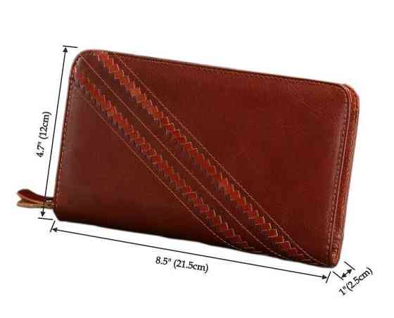 Мужской клатч Vintage 14197 кожаный Коричневый Киев