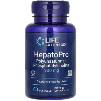 Вітамінно-мінеральний комплекс Life Extension Фосфатидилхолін, 900 мг, HepatoPro, 60 гелевих капсул (LEX-13936) Вінниця - фото 1