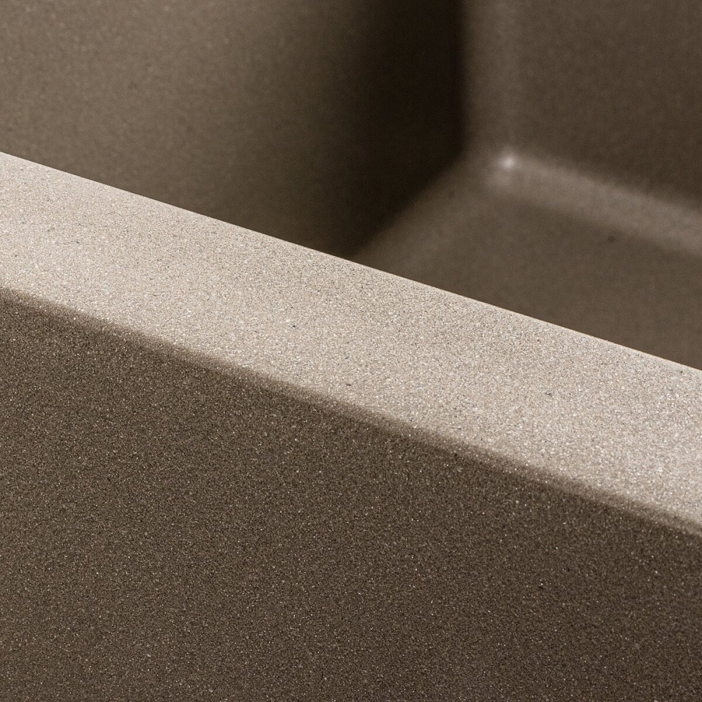 Гранітна мийка для кухні VALESO 7850 HARMONY матовий Титан Коломыя - изображение 6